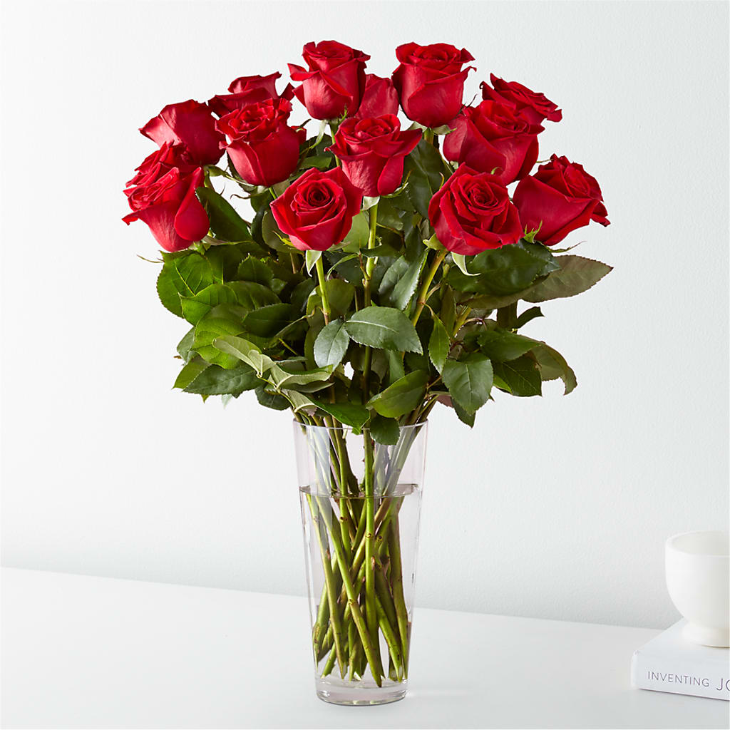 Long Stem Red Rose Bouquet – Platte Floral, Colorado Springs CO