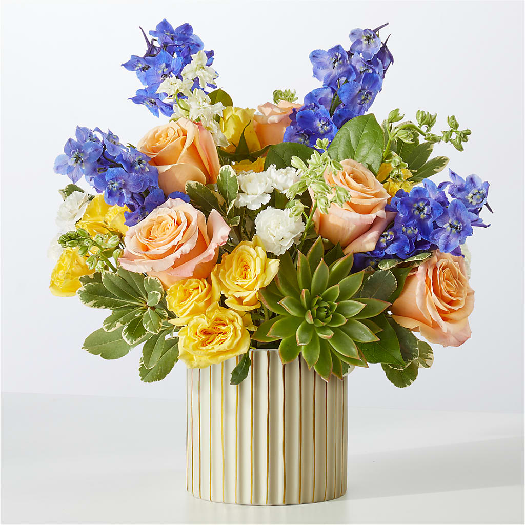 Cobalt Reverie Bouquet – Platte Floral, Colorado Springs CO