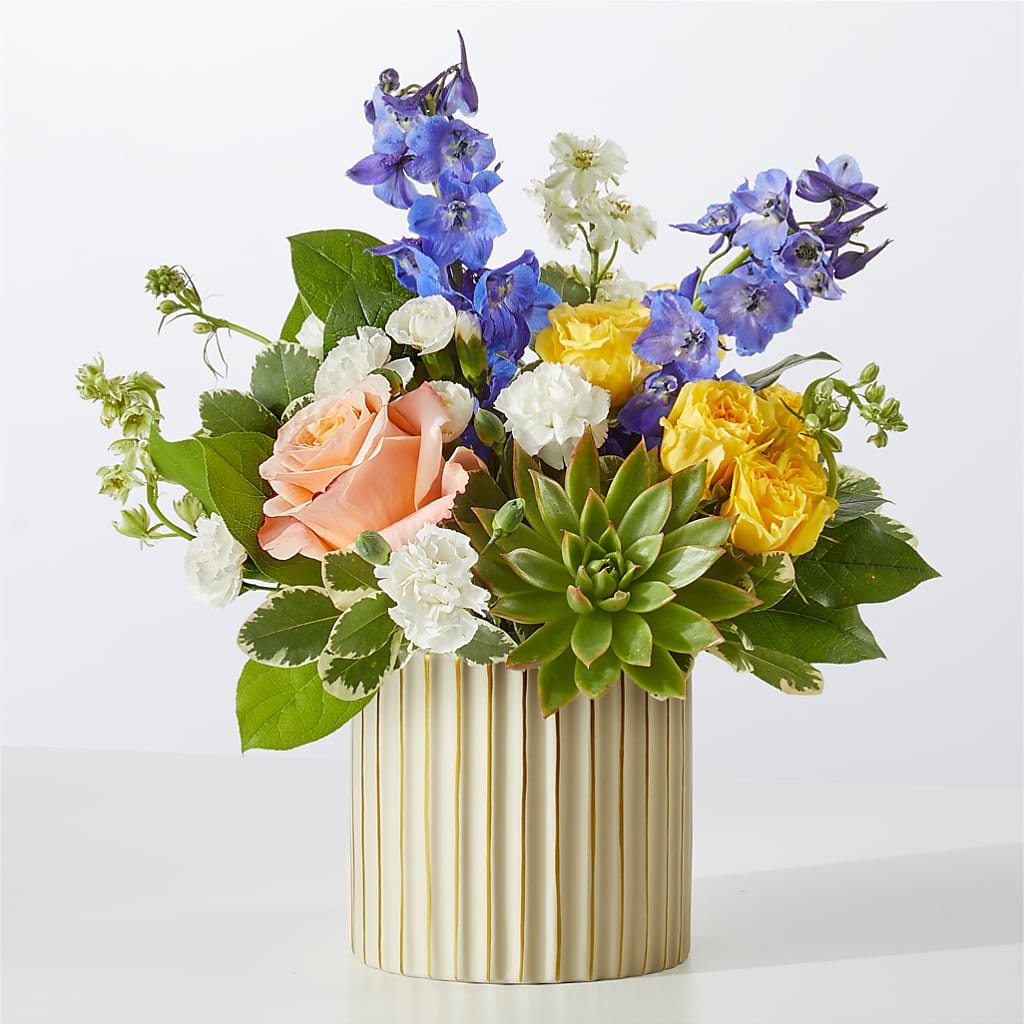 Cobalt Reverie Bouquet – Platte Floral, Colorado Springs CO