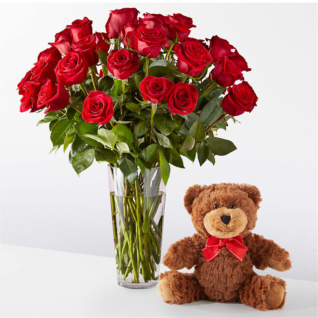 Romantic Long Stem Red Rose Bouquet Bundles – Platte Floral, Colorado Springs CO