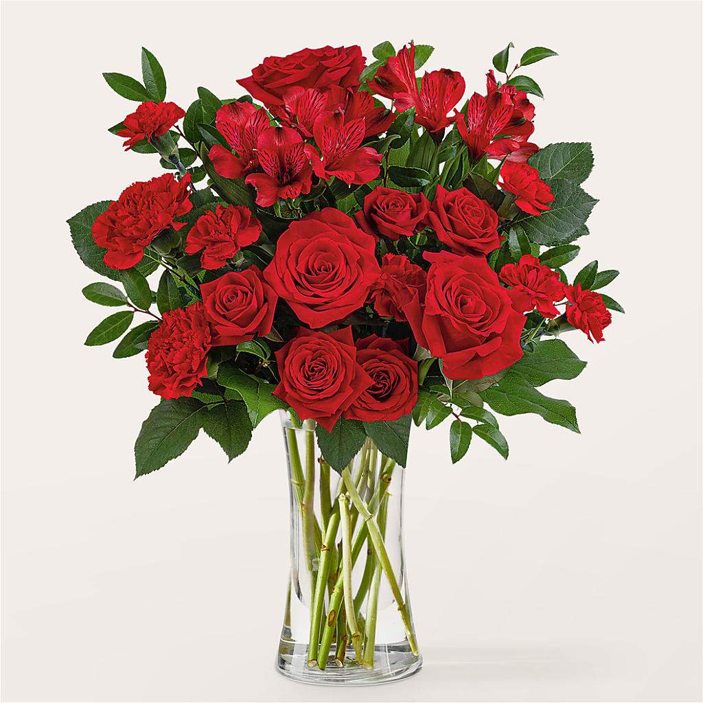 Brilliant Ruby Bouquet – Platte Floral, Colorado Springs CO