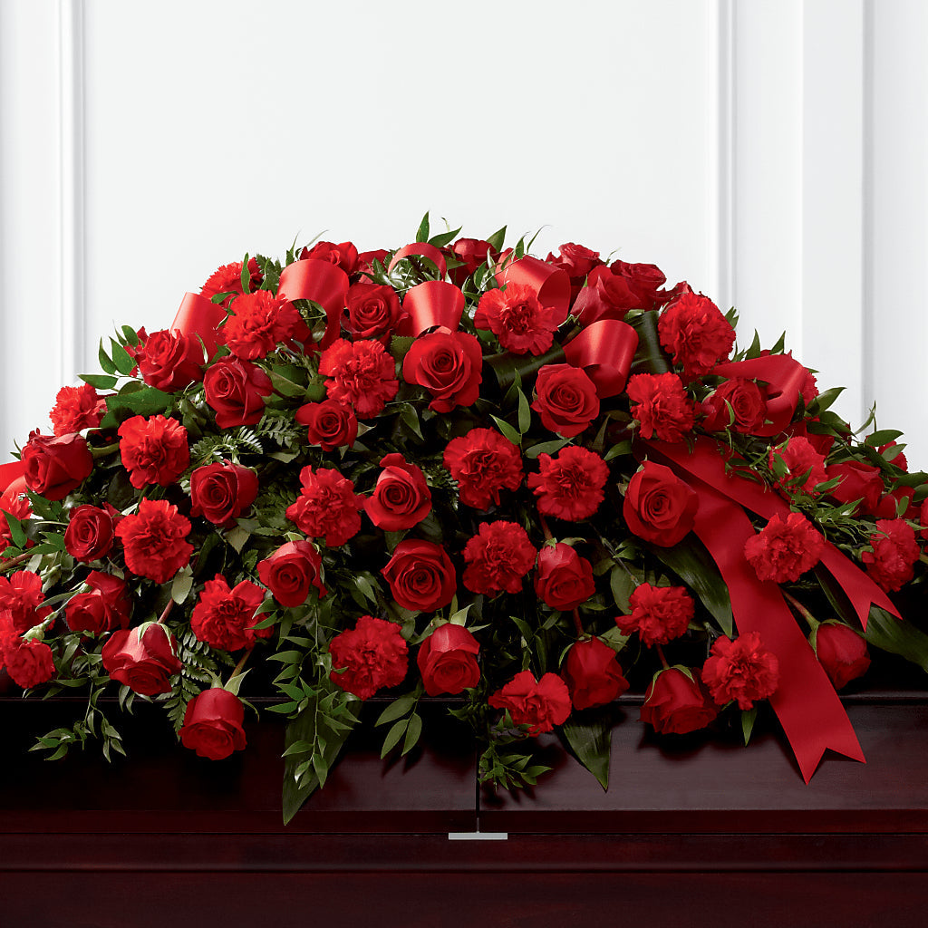 Tribute of Life Casket Spray – Platte Floral, Colorado Springs CO