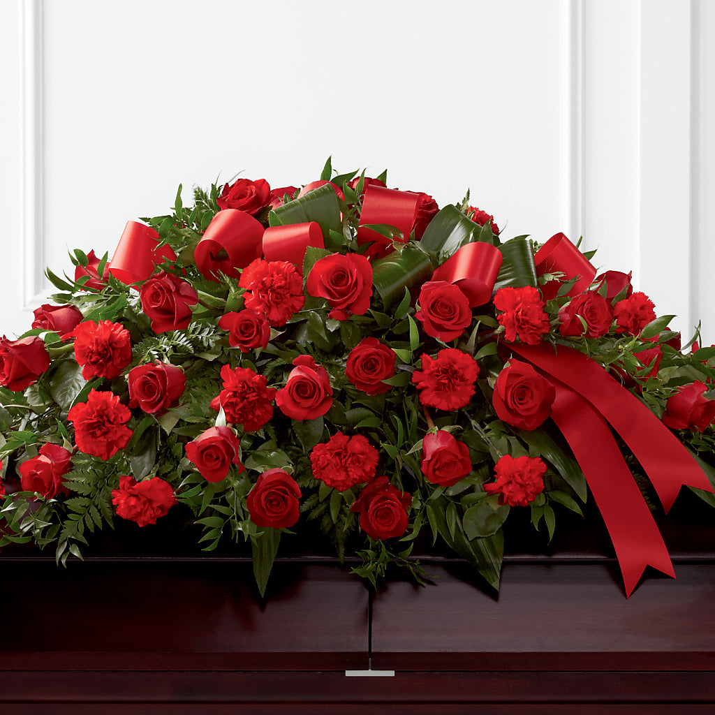 Tribute of Life Casket Spray – Platte Floral, Colorado Springs CO