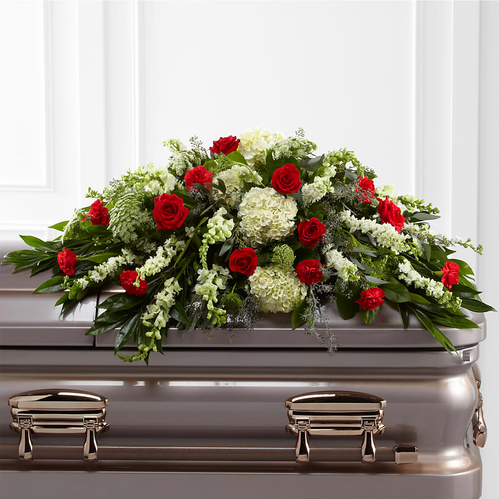 Sincerity Casket Spray – Platte Floral, Colorado Springs CO