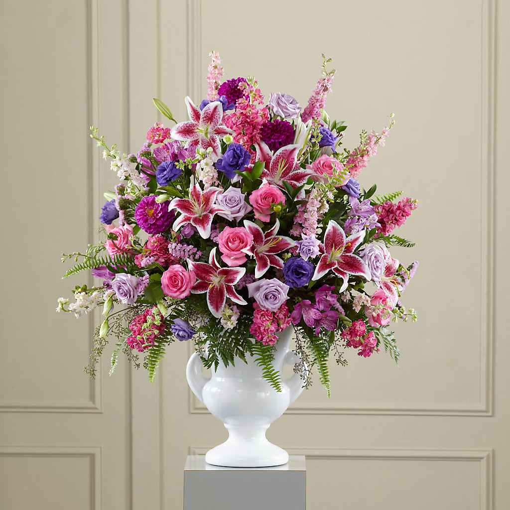 Peaceful Tribute Arrangement – Platte Floral, Colorado Springs CO