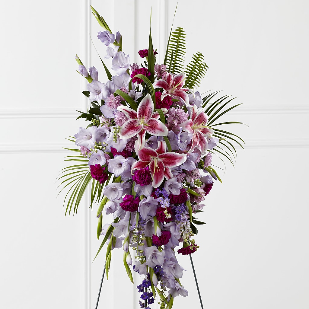 Tender Touch Standing Spray – Platte Floral, Colorado Springs CO