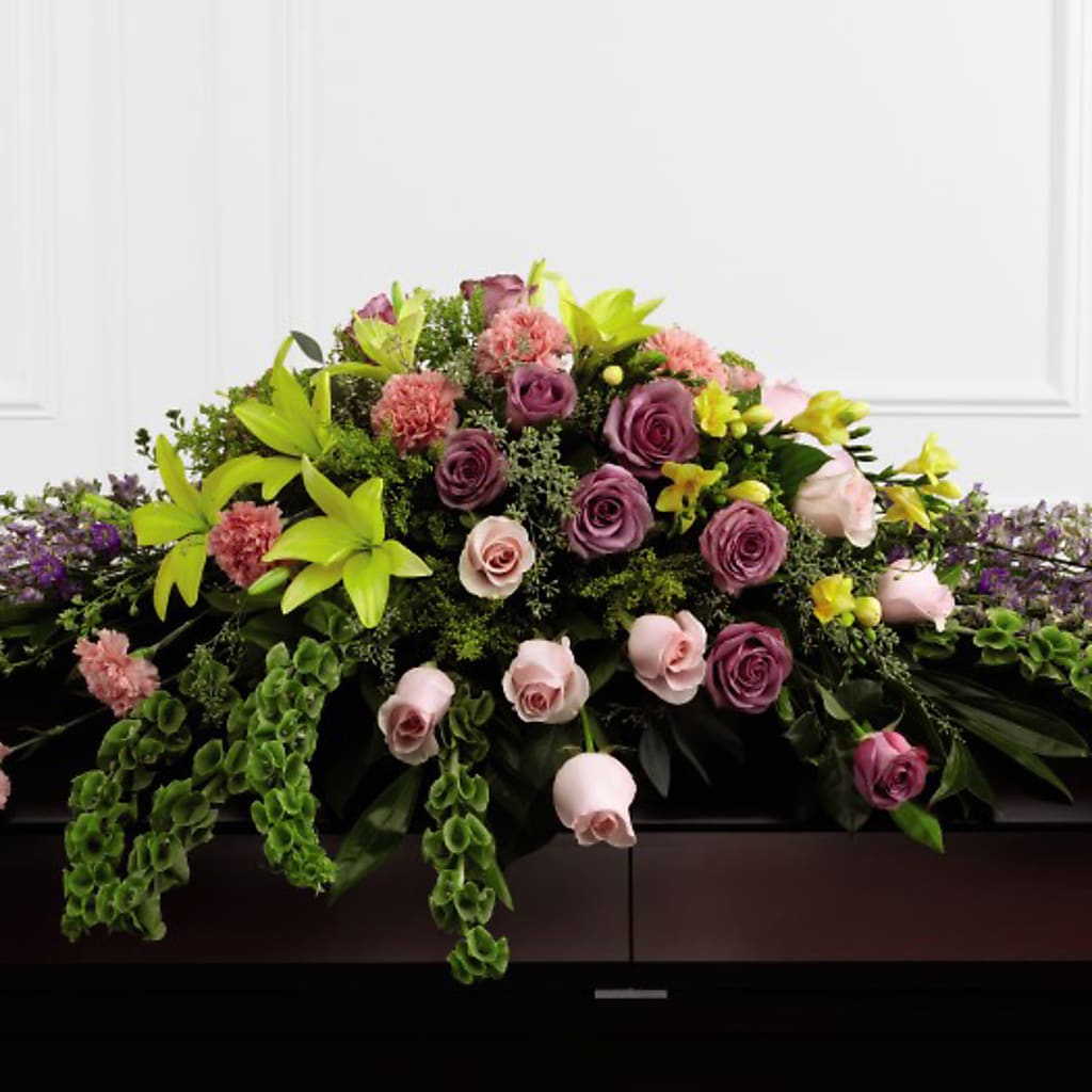 Forever Beloved Casket Spray – Platte Floral, Colorado Springs CO
