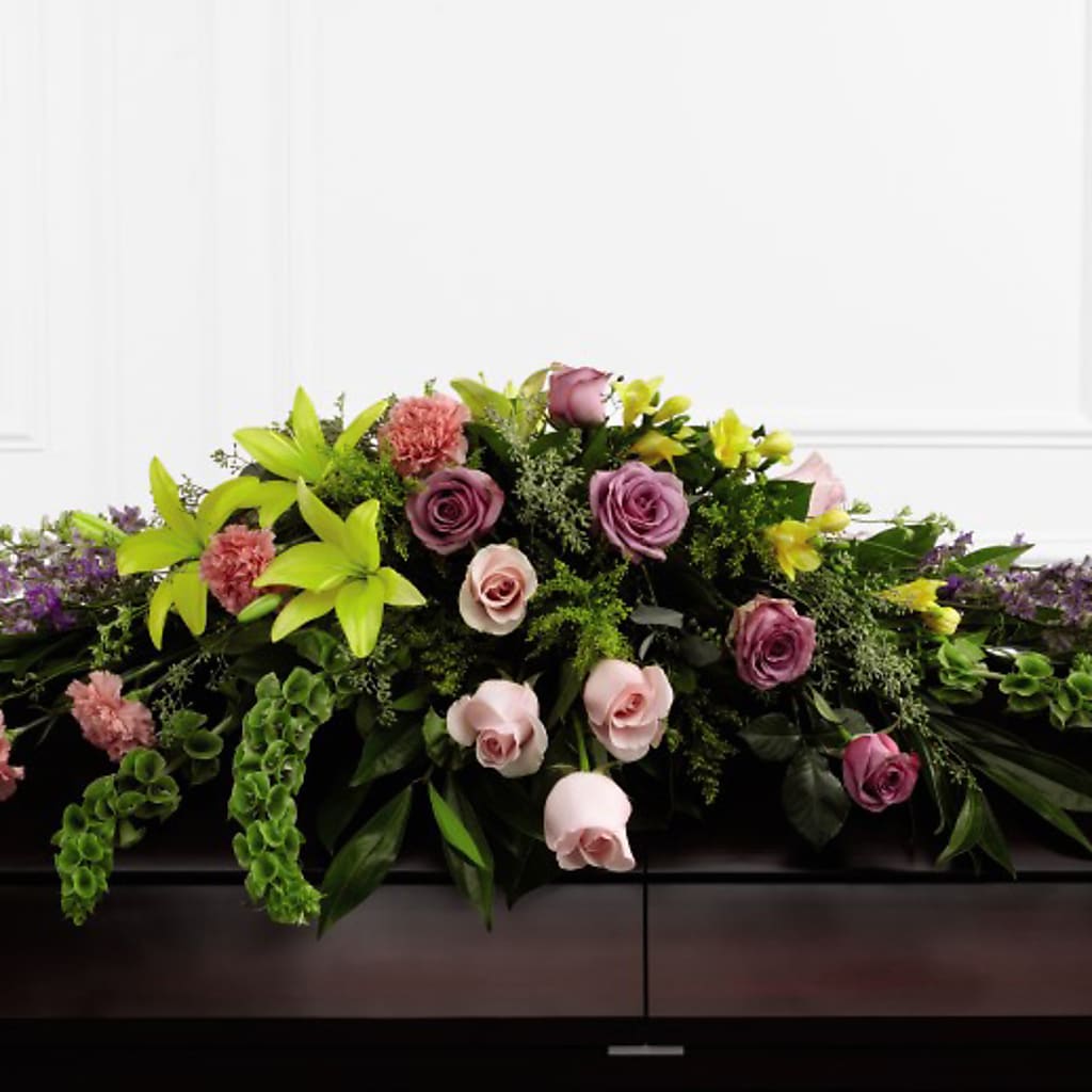Forever Beloved Casket Spray – Platte Floral, Colorado Springs CO