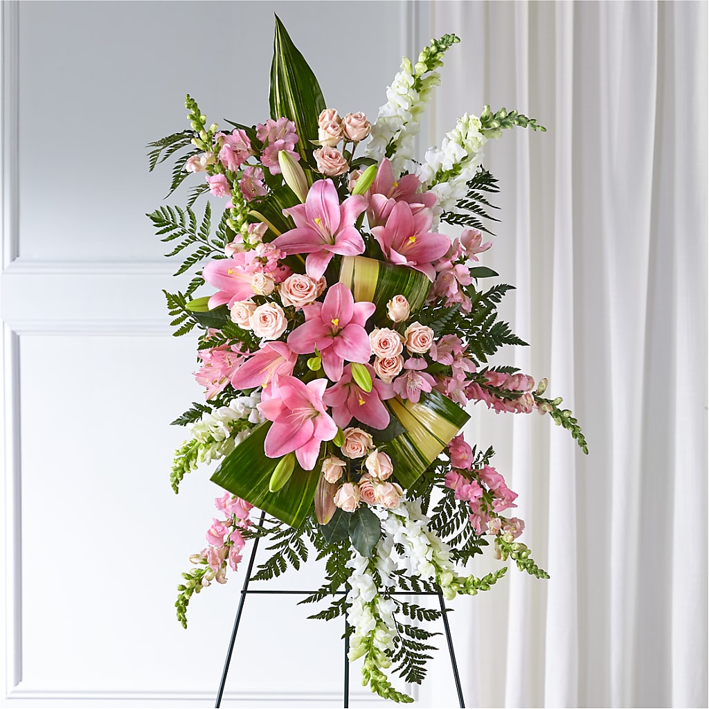 Elegant Embrace Standing Spray – Platte Floral, Colorado Springs CO