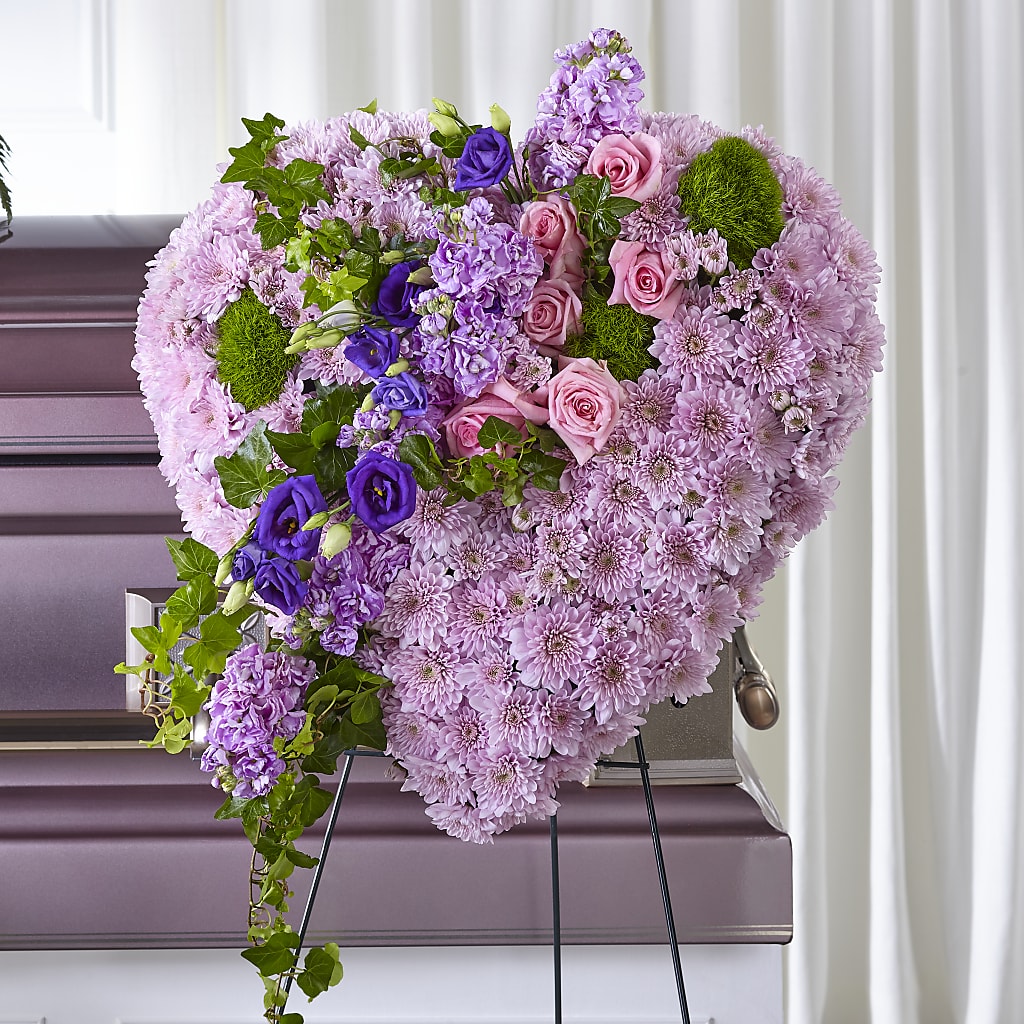 Treasured Love Standing Heart – Platte Floral, Colorado Springs CO