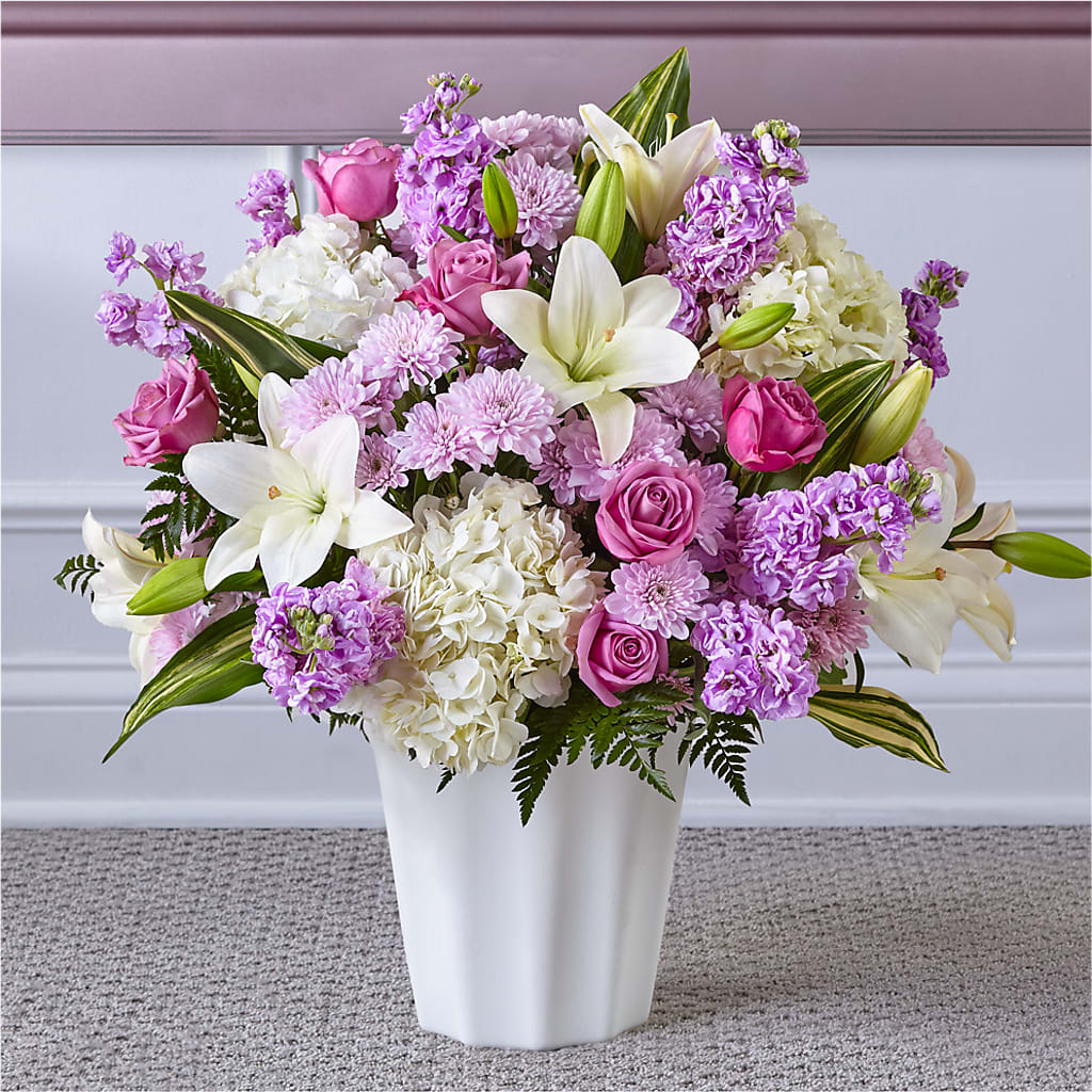 Heaven Sent Floor Basket – Platte Floral, Colorado Springs CO