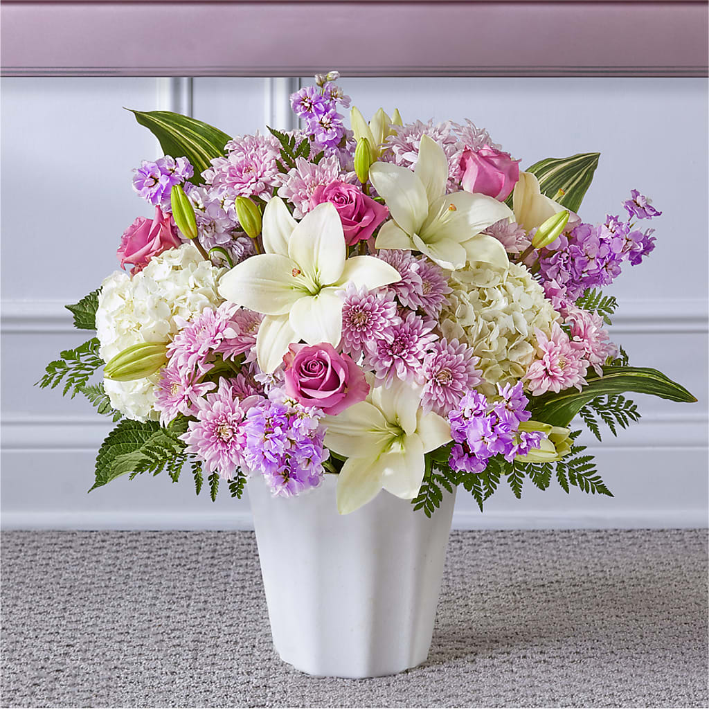Heaven Sent Floor Basket – Platte Floral, Colorado Springs CO