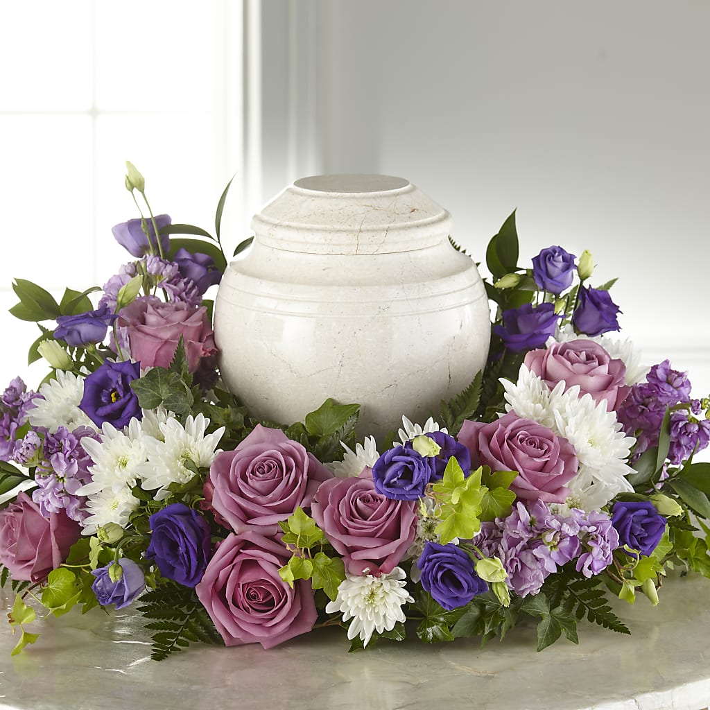 Blooming Sympathy Cremation Adornment – Platte Floral, Colorado Springs CO