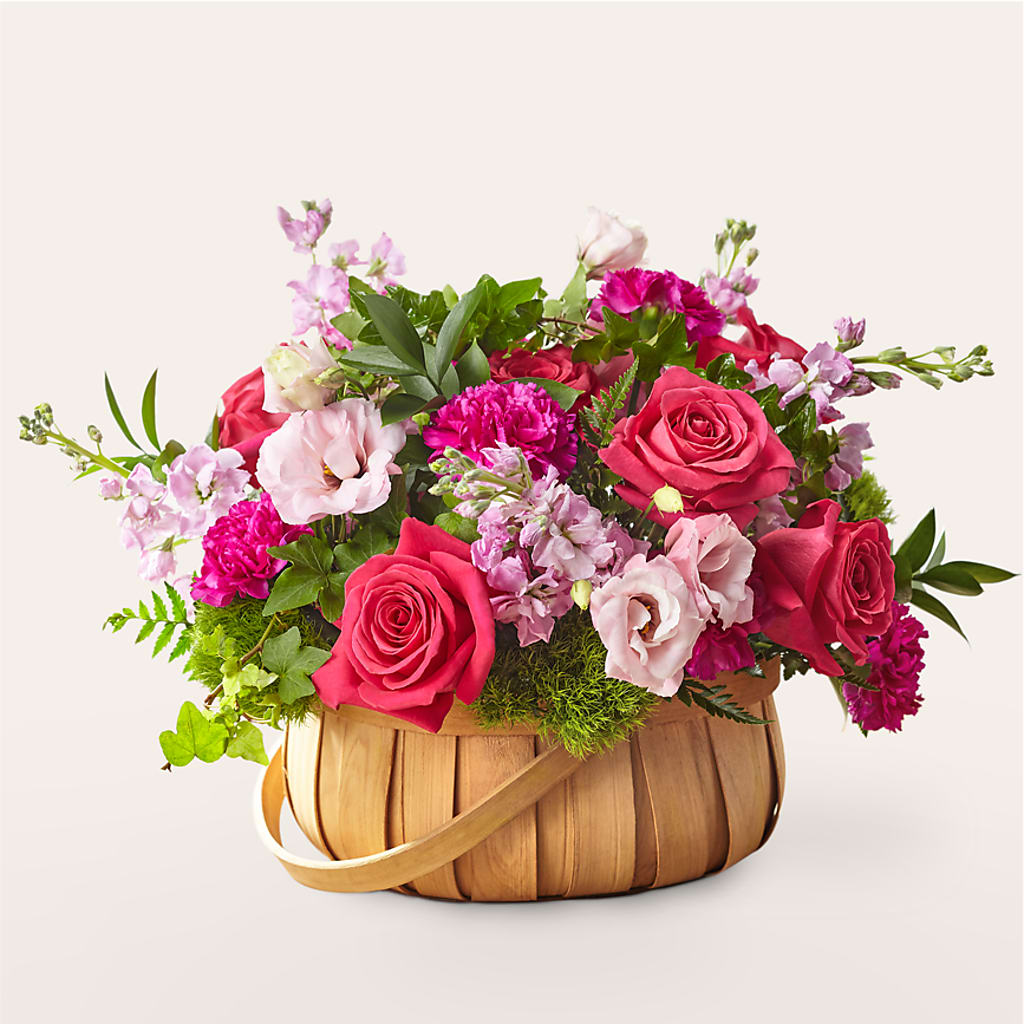 Radiance in Bloom Basket – Platte Floral, Colorado Springs CO