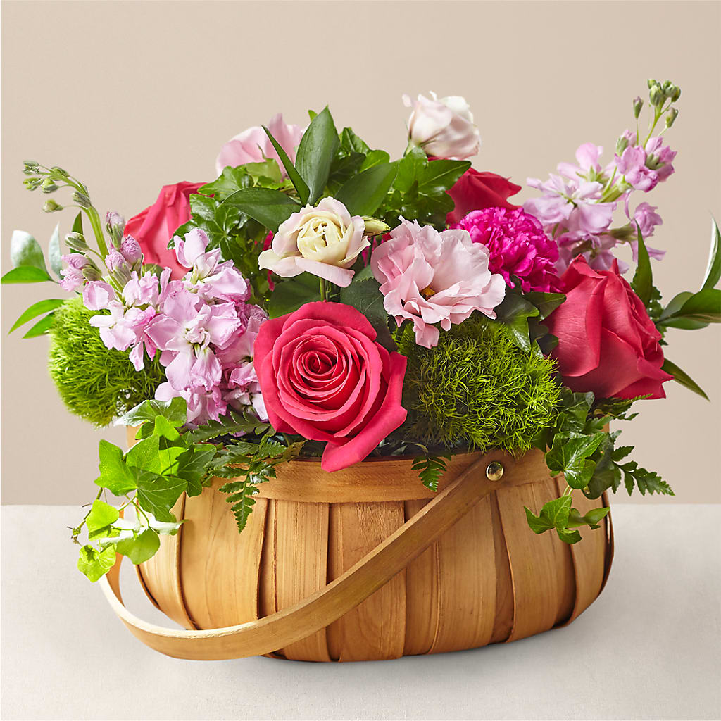 Radiance in Bloom Basket – Platte Floral, Colorado Springs CO