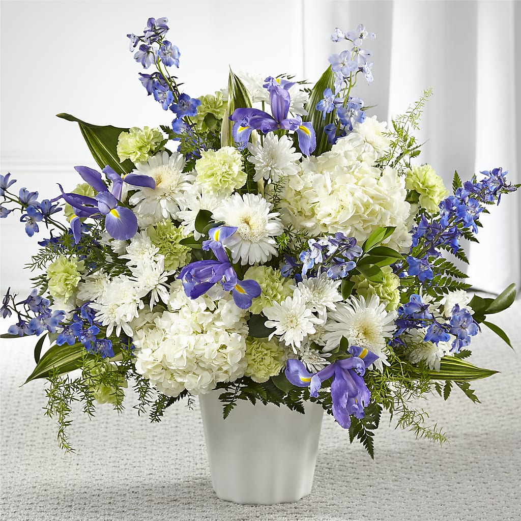 Soft Serenity Floor Basket – Platte Floral, Colorado Springs CO