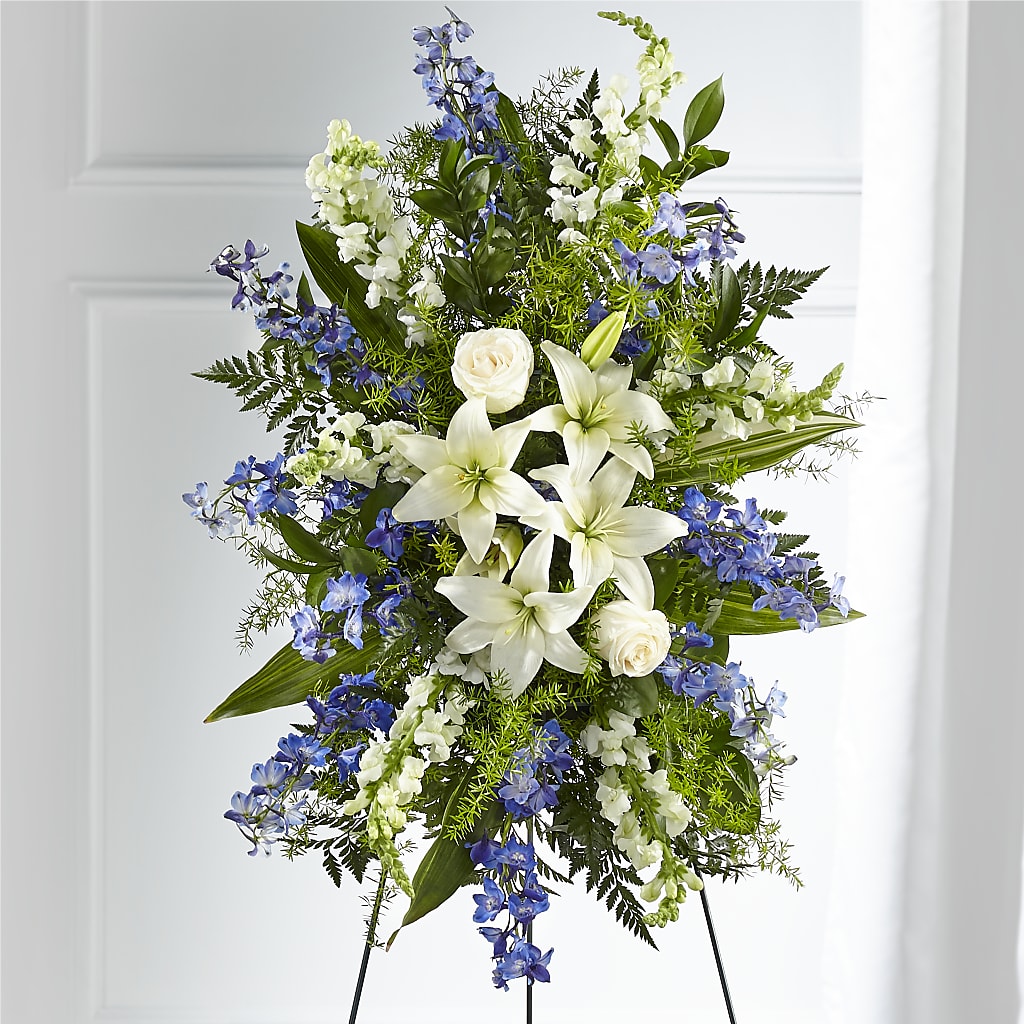 Faithful Friend Standing Spray – Platte Floral, Colorado Springs CO