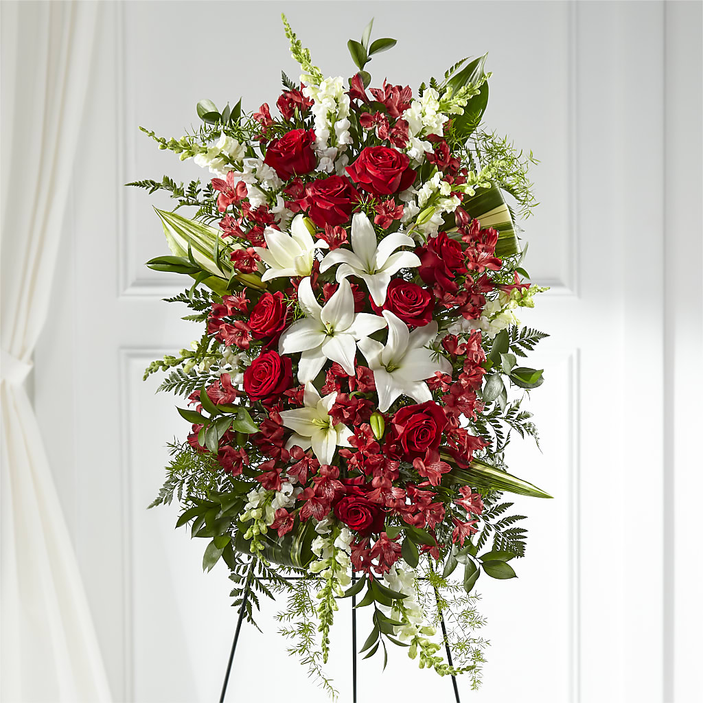 Everlasting Memory Standing Spray – Platte Floral, Colorado Springs CO