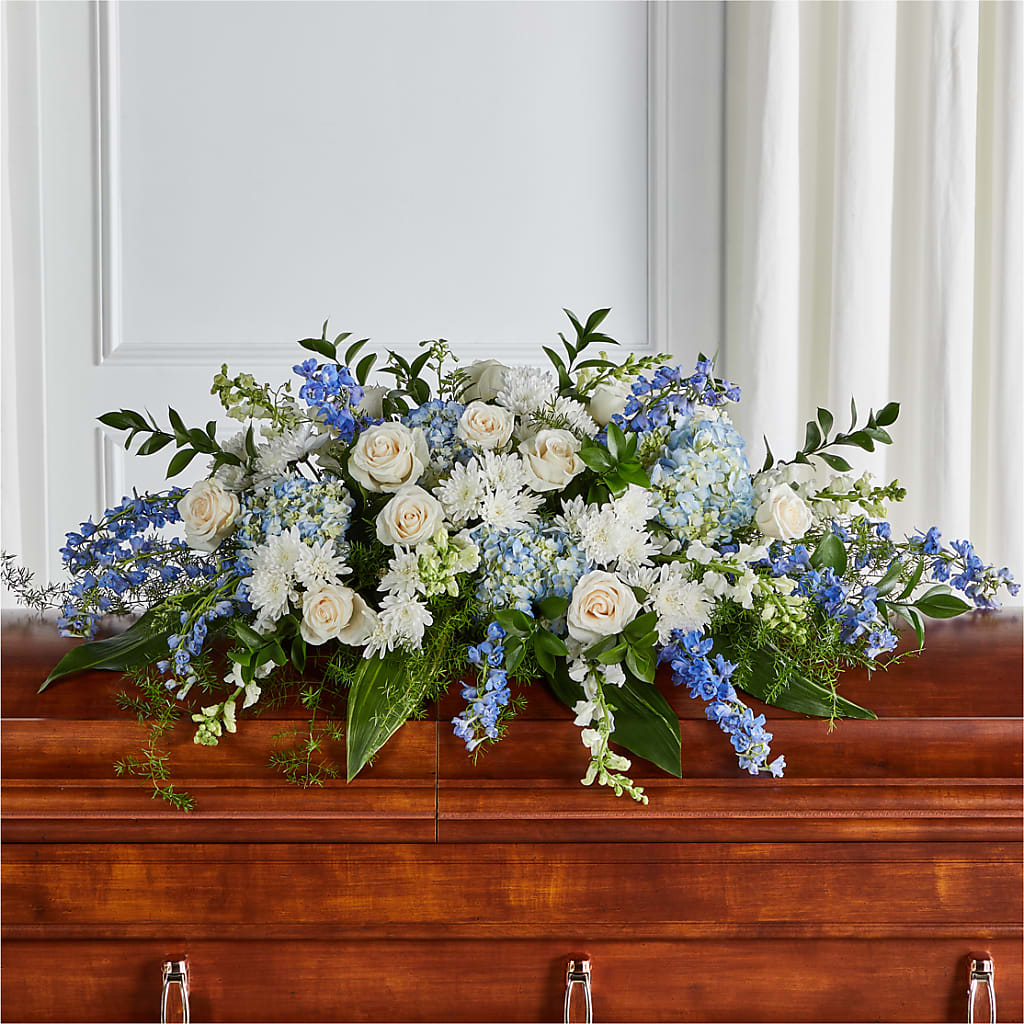Timeless Essence Casket Spray – Platte Floral, Colorado Springs CO