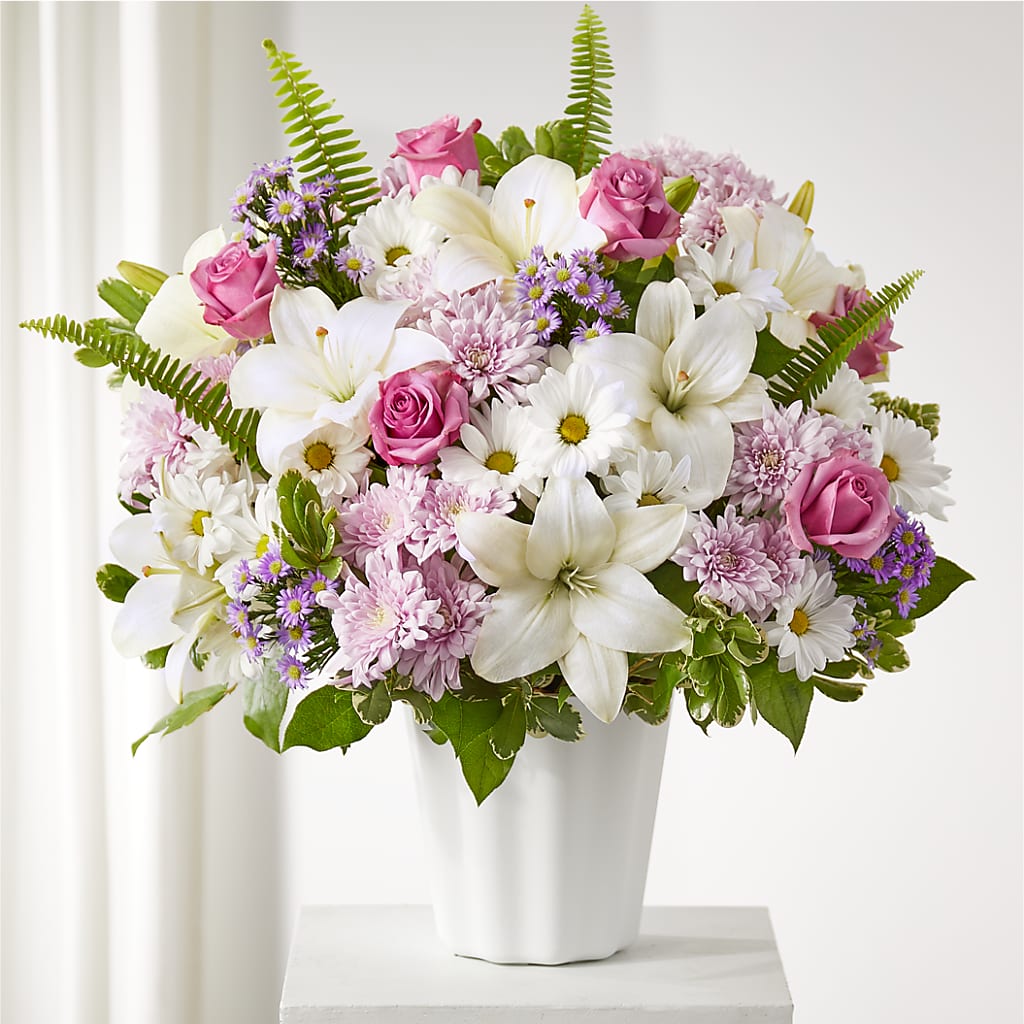 Warmest Thoughts Tabletop Basket – Platte Floral, Colorado Springs CO