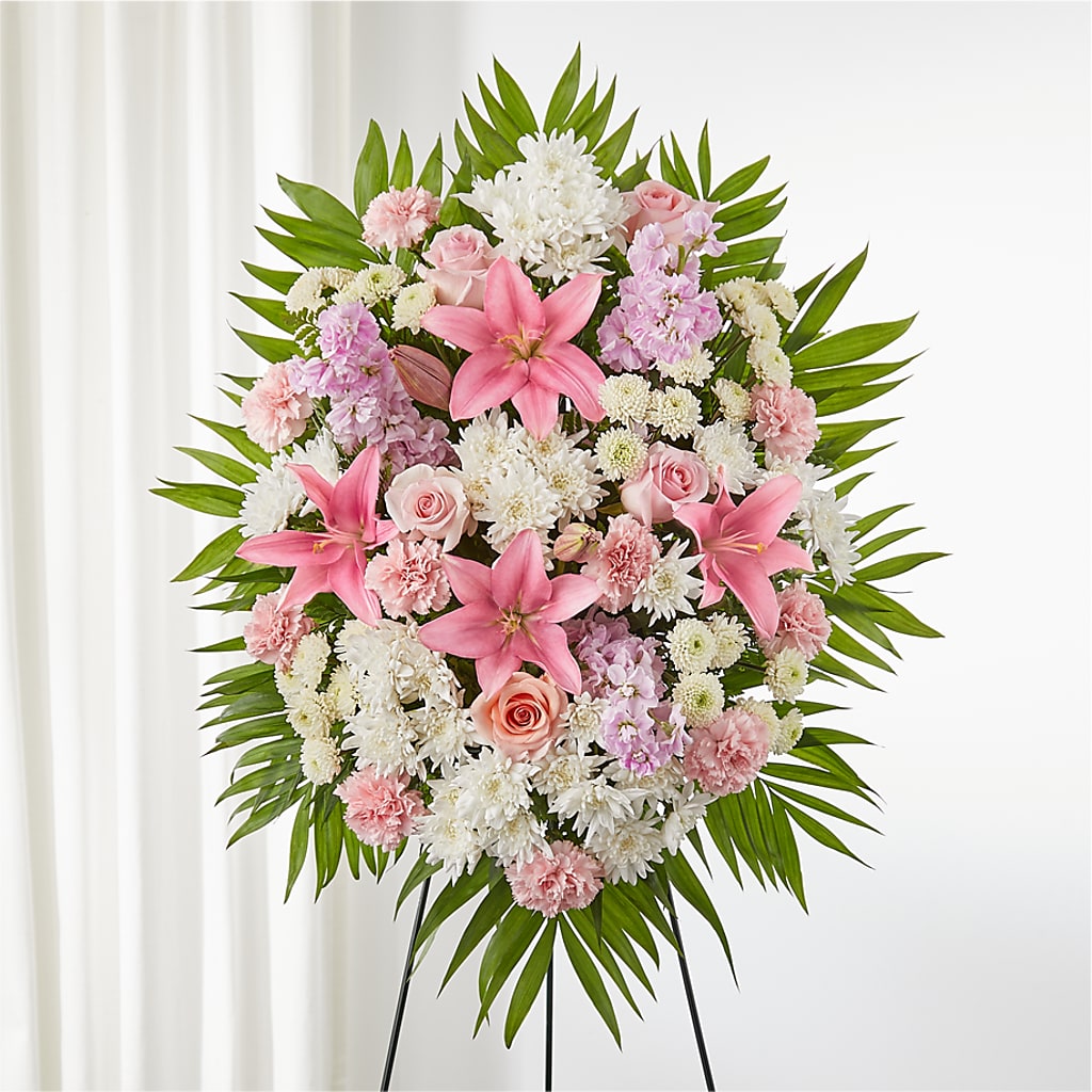 Offering Solace Standing Spray – Platte Floral, Colorado Springs CO