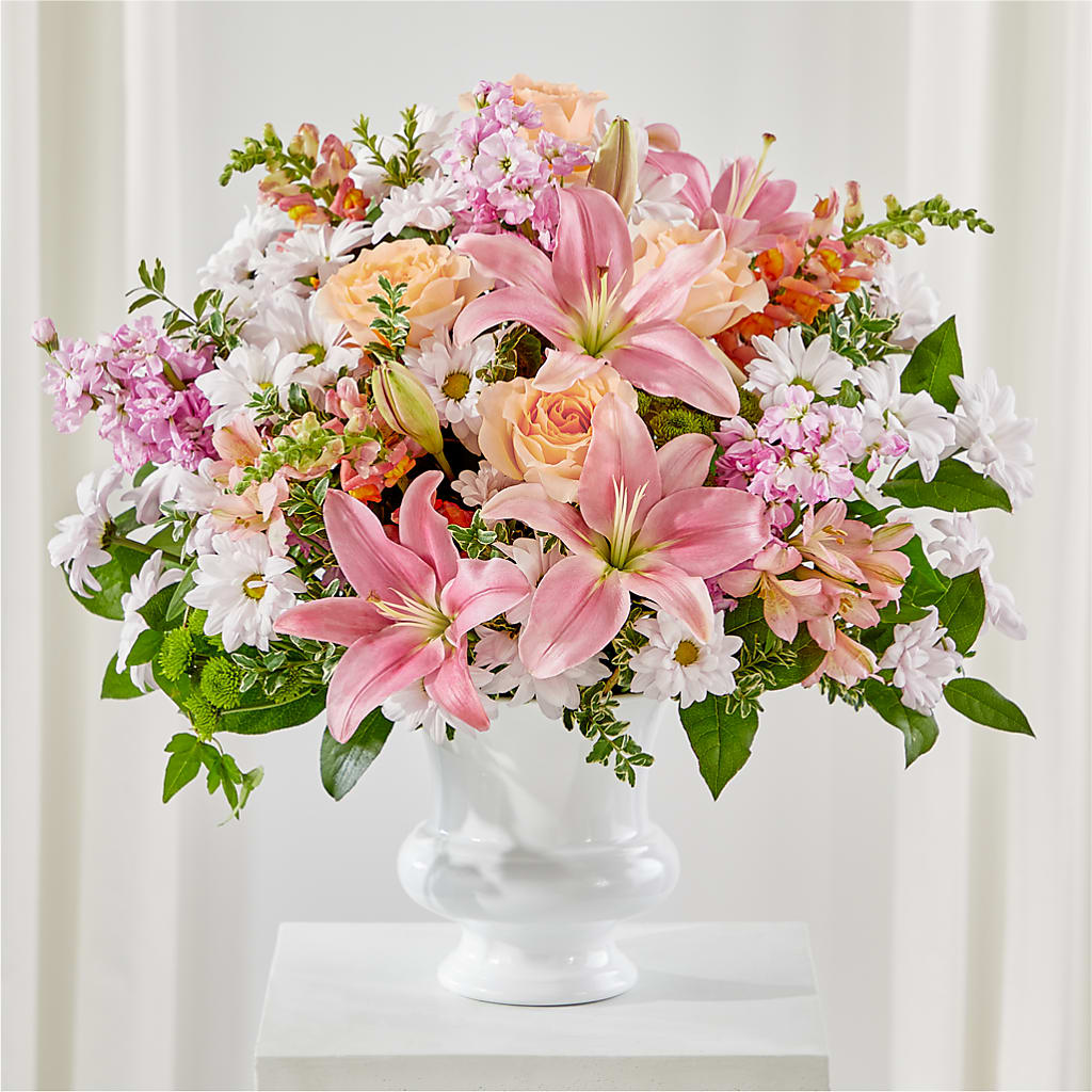 Heartfelt Gesture Urn Arrangement – Platte Floral, Colorado Springs CO