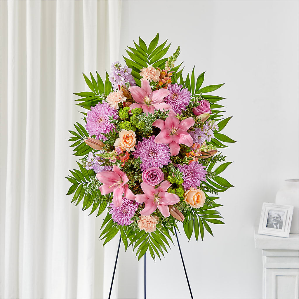 Love & Light Standing Spray – Platte Floral, Colorado Springs CO