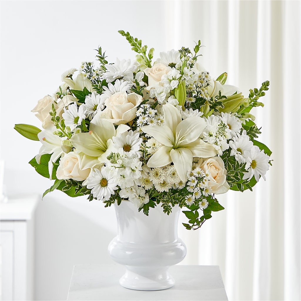 Uplifting Urn Arrangement – Platte Floral, Colorado Springs CO