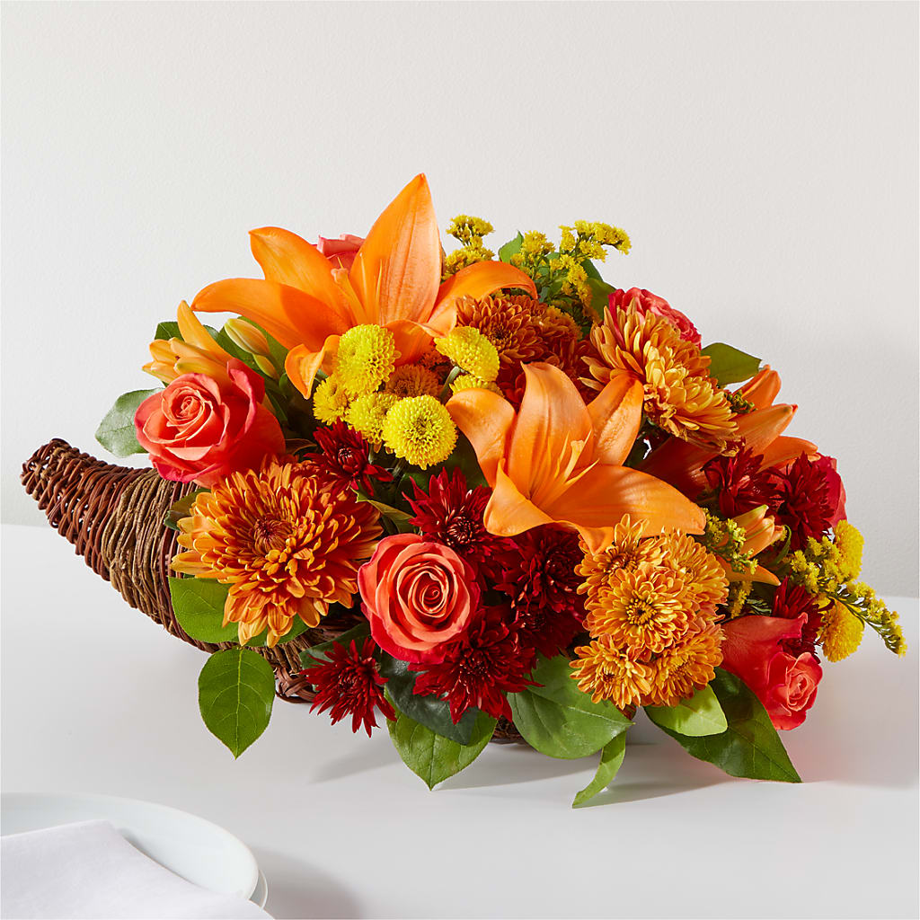 Bouquet of Blessings Cornucopia – Platte Floral, Colorado Springs CO