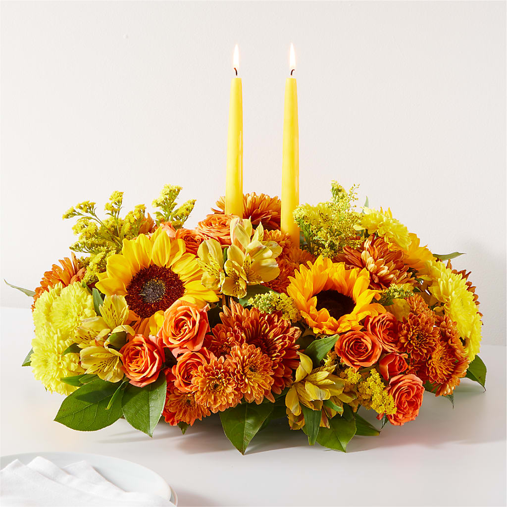 Autumn Harmony Centerpiece – Platte Floral, Colorado Springs CO