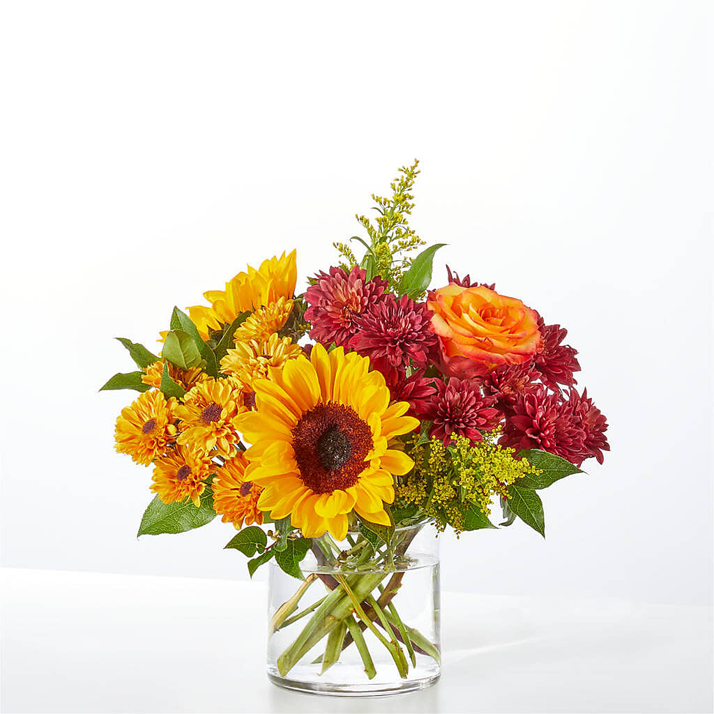 Flannel Scarf Bouquet – Platte Floral, Colorado Springs CO
