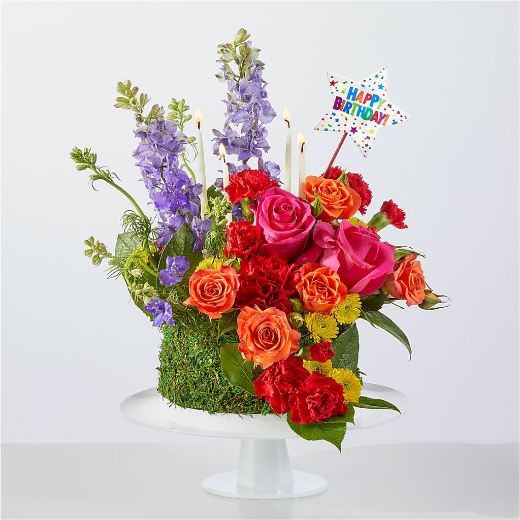 Best Year Yet Floral Cake – Platte Floral, Colorado Springs CO