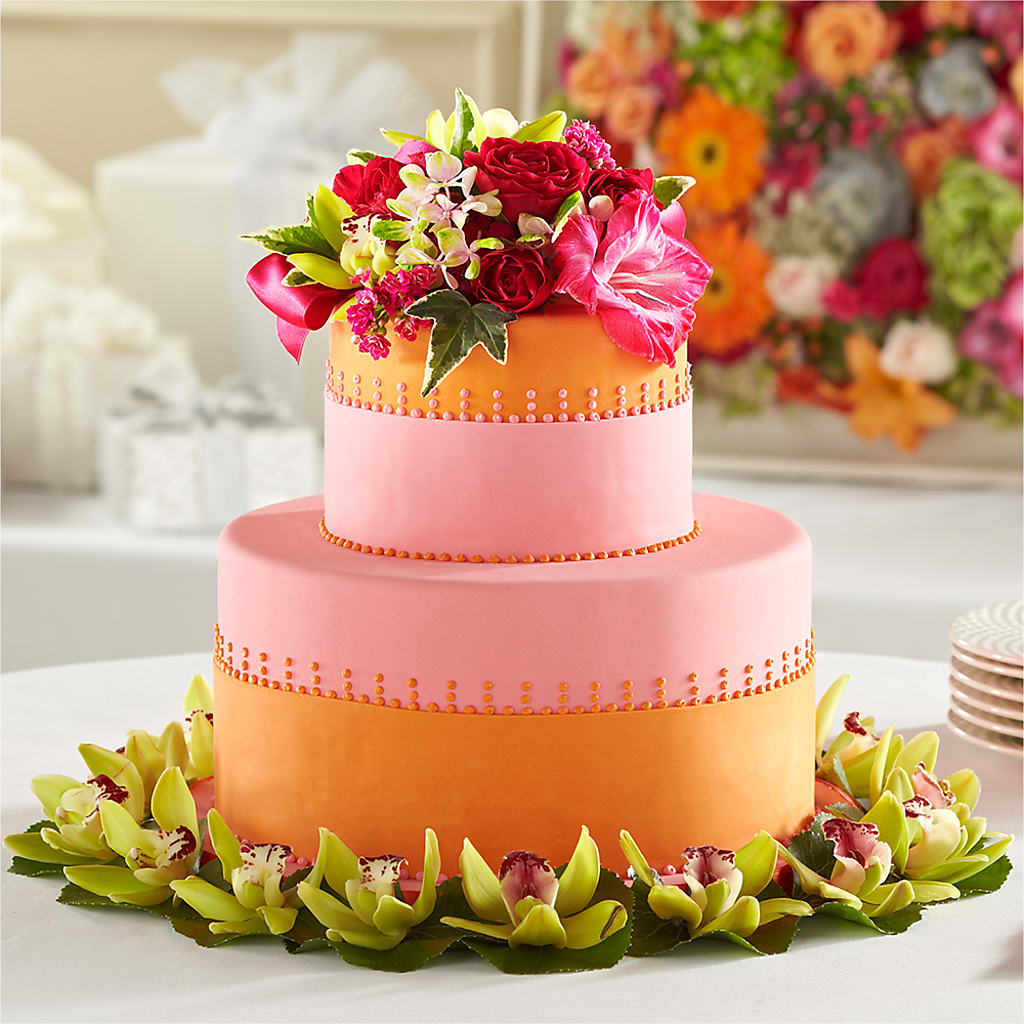 Sweet Citrus Cake Decor – Platte Floral, Colorado Springs CO