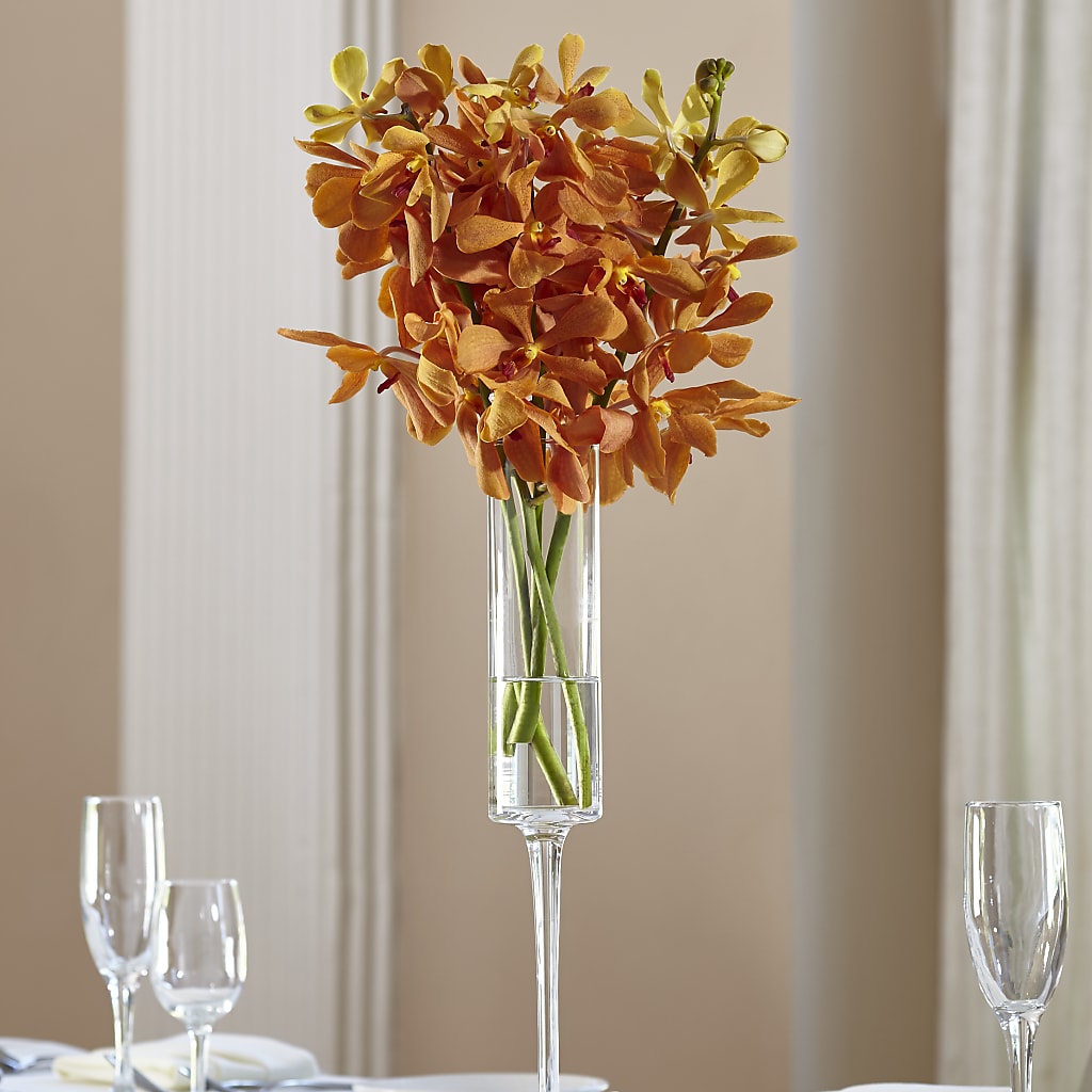 Orange Mokara Bouquet – Platte Floral, Colorado Springs CO