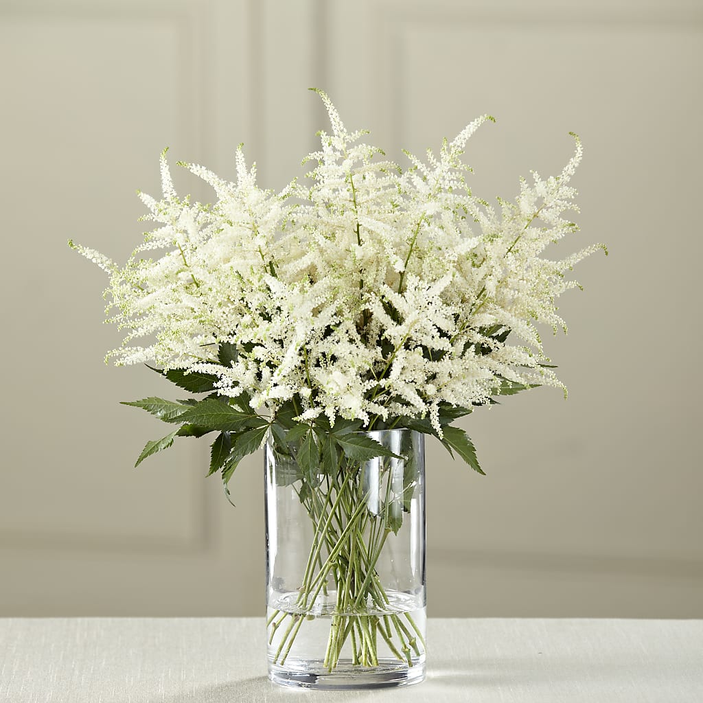 White Astilbe Bouquet – Platte Floral, Colorado Springs CO
