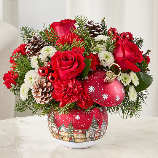 Christmas Carols Ornament –  Platte Floral, Colorado Springs CO