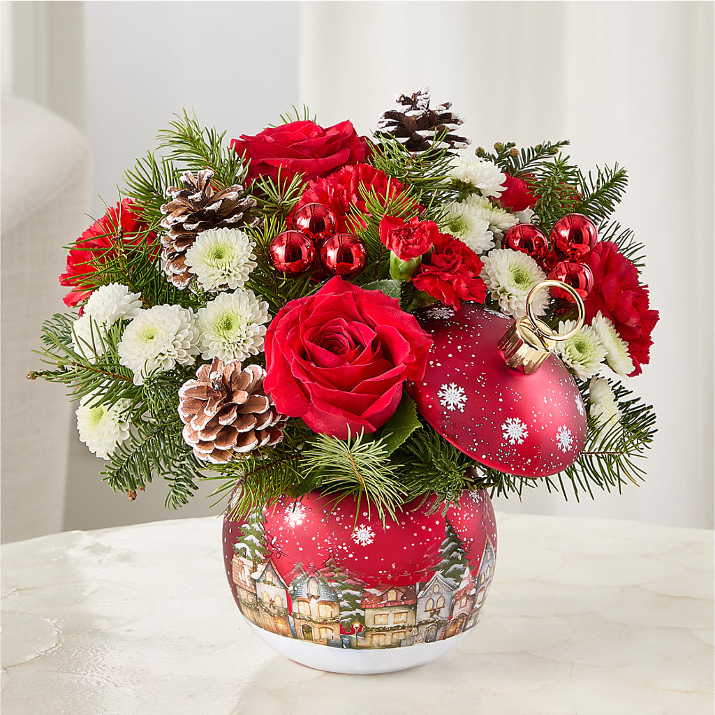 Christmas Carols Ornament –  Platte Floral, Colorado Springs CO