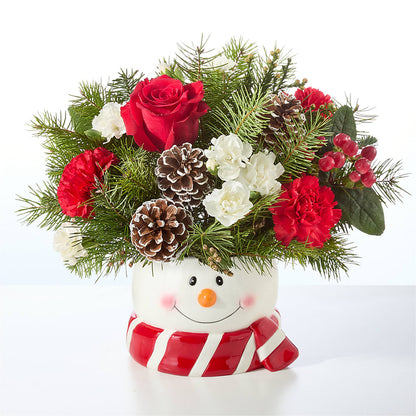 Jolly Snowman Bouquet –  Platte Floral, Colorado Springs CO