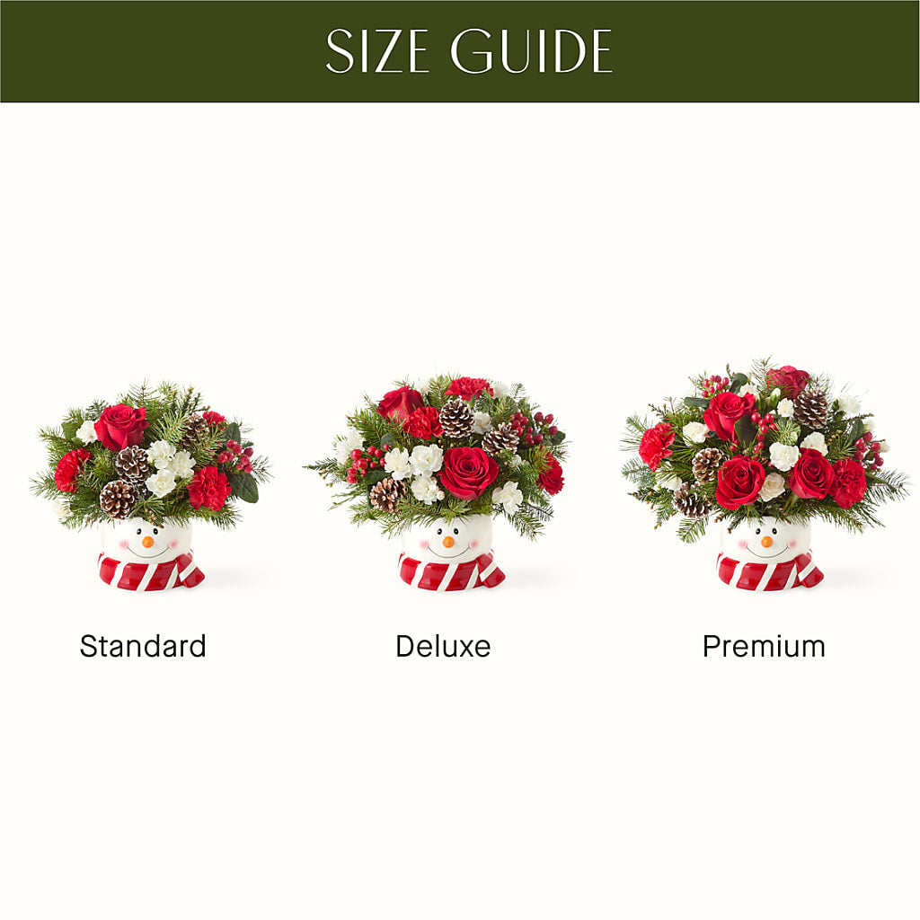 Jolly Snowman Bouquet –  Platte Floral, Colorado Springs CO