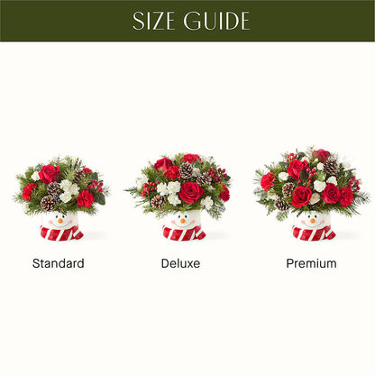 Jolly Snowman Bouquet –  Platte Floral, Colorado Springs CO
