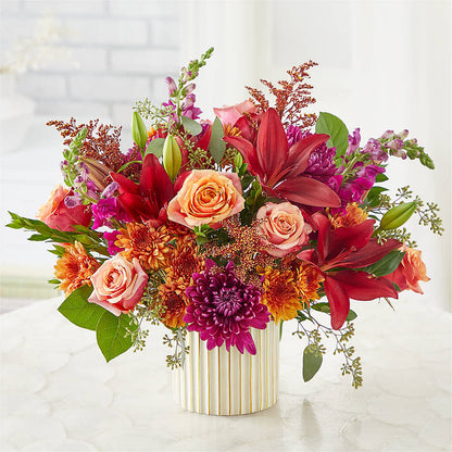 Burgundy Landscape Bouquet –  Platte Floral, Colorado Springs CO