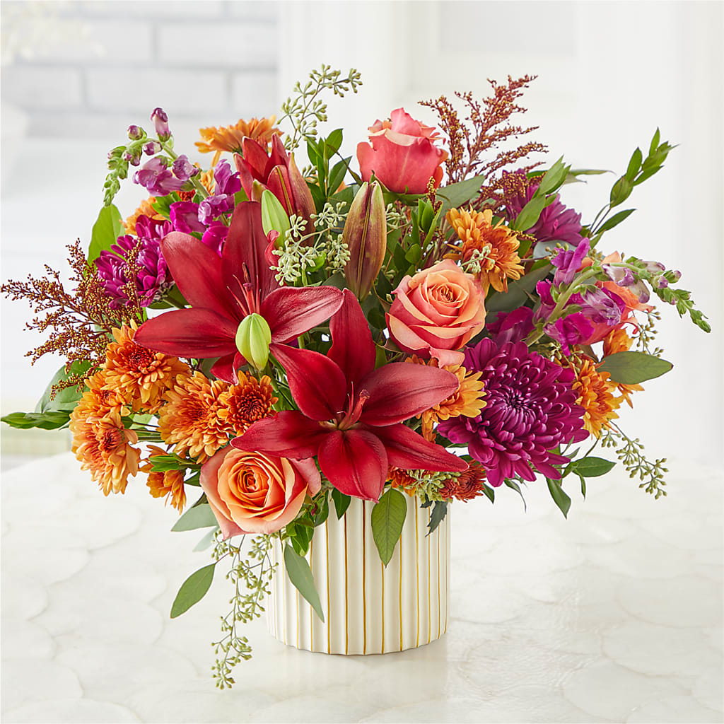 Burgundy Landscape Bouquet –  Platte Floral, Colorado Springs CO