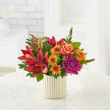 Burgundy Landscape Bouquet –  Platte Floral, Colorado Springs CO