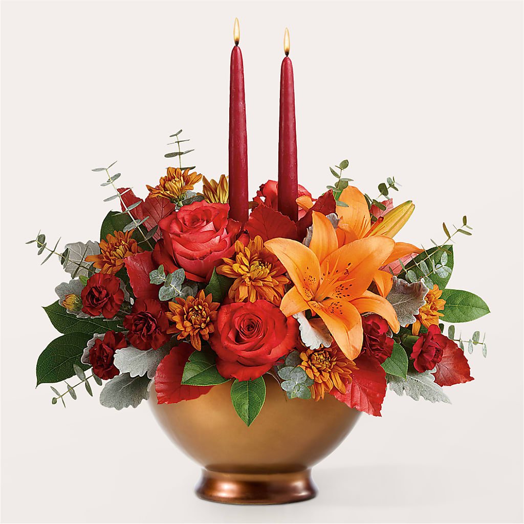 Fruits of Fall Centerpiece –  Platte Floral, Colorado Springs CO