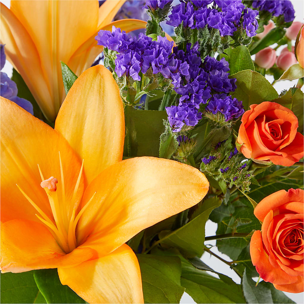 Radiant Citrus Bouquet –  Platte Floral, Colorado Springs CO