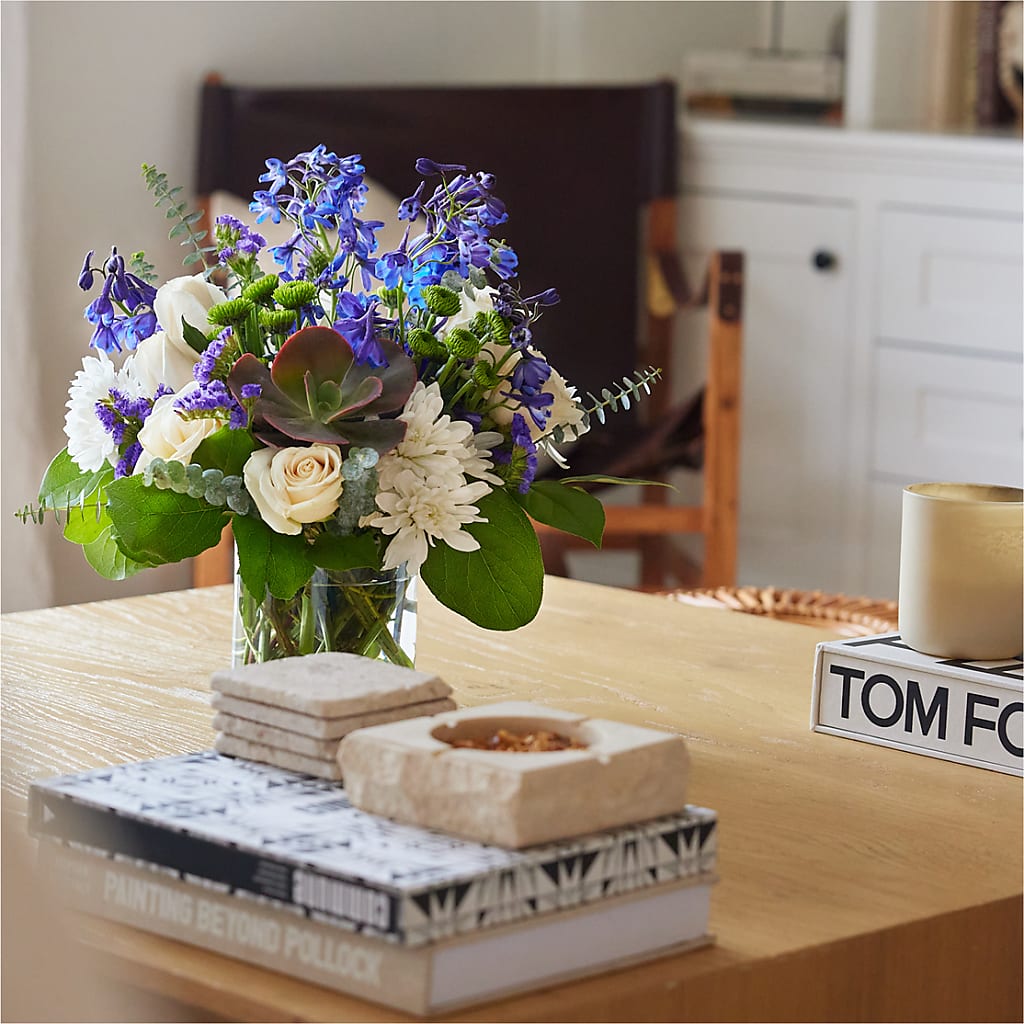 Cerulean Waves Bouquet –  Platte Floral, Colorado Springs CO