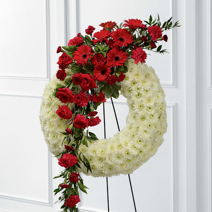 Graceful Tribute Wreath –  Platte Floral, Colorado Springs CO