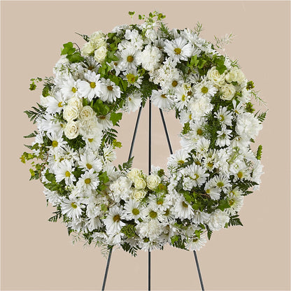 Faithful Wishes Wreath –  Platte Floral, Colorado Springs CO