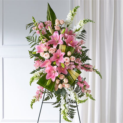 Elegant Embrace Standing Spray –  Platte Floral, Colorado Springs CO