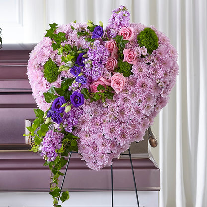 Treasured Love Standing Heart –  Platte Floral, Colorado Springs CO
